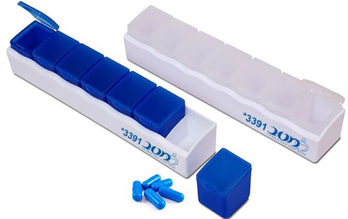 קופסא לתרופות 7 תאים