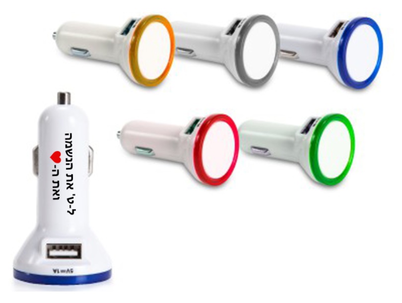 מטען USB לרכב