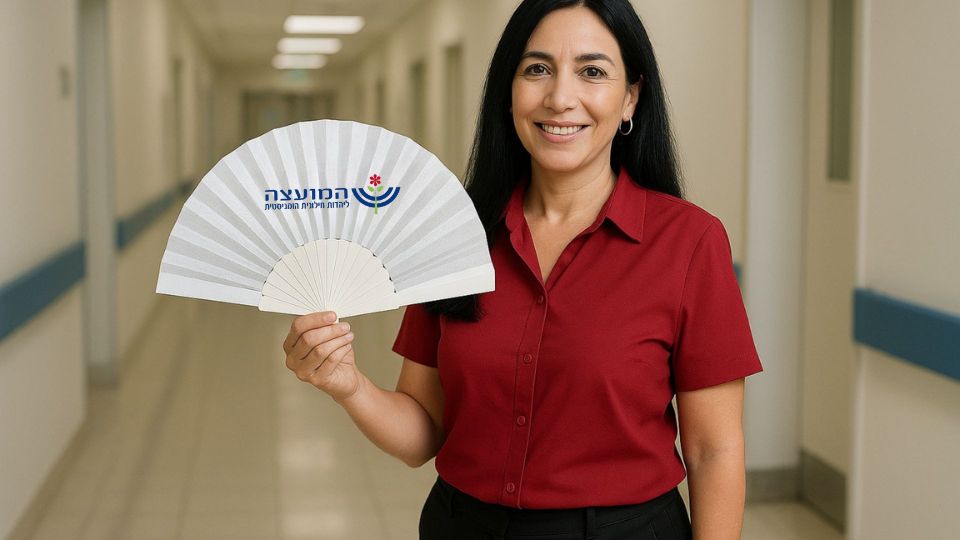 הדפסה על מניפות לאירועים ובעבודה