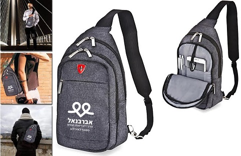 תיק מתלה אלכסוני רב שימושי.
