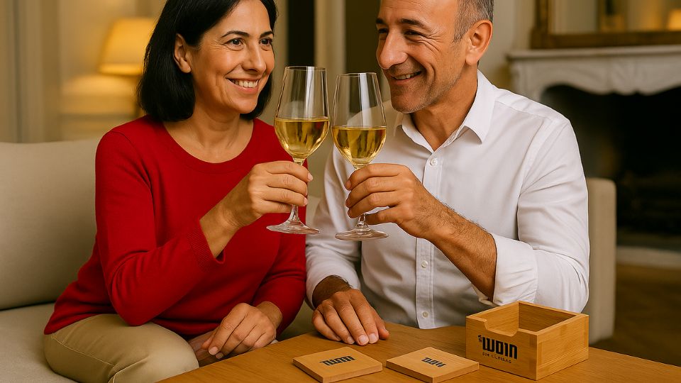 סט תחתיות ממותגות לבית או למשרד