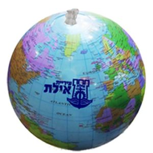 כדור גלובוס מתנפח